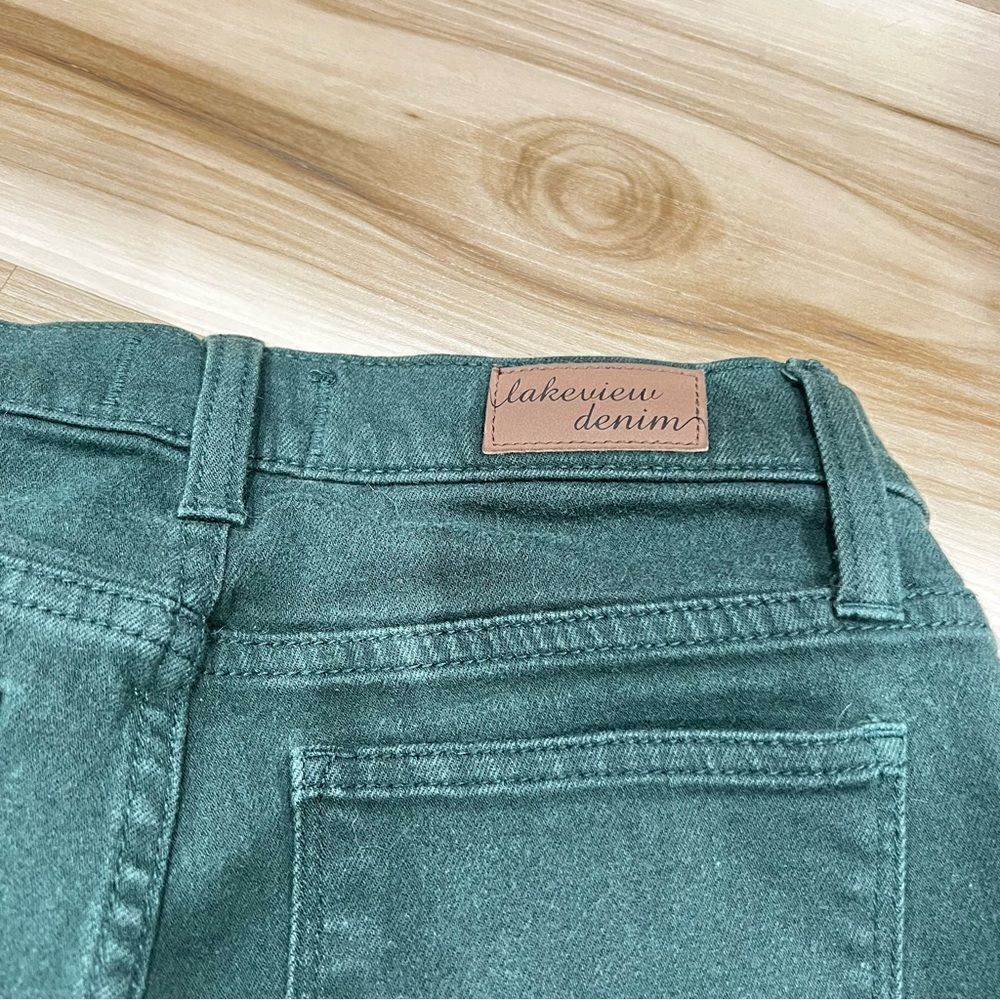 Lakeview Denim Green Skinny Jeans Women’s 25 - Picture 5 of 5